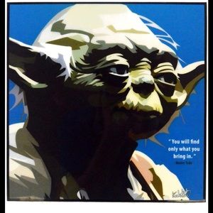 Yoda Wall Art